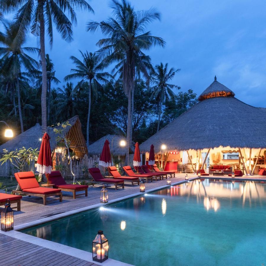 Amahelia Luxury Resort & Restaurant - 길리 아사한 외부 사진