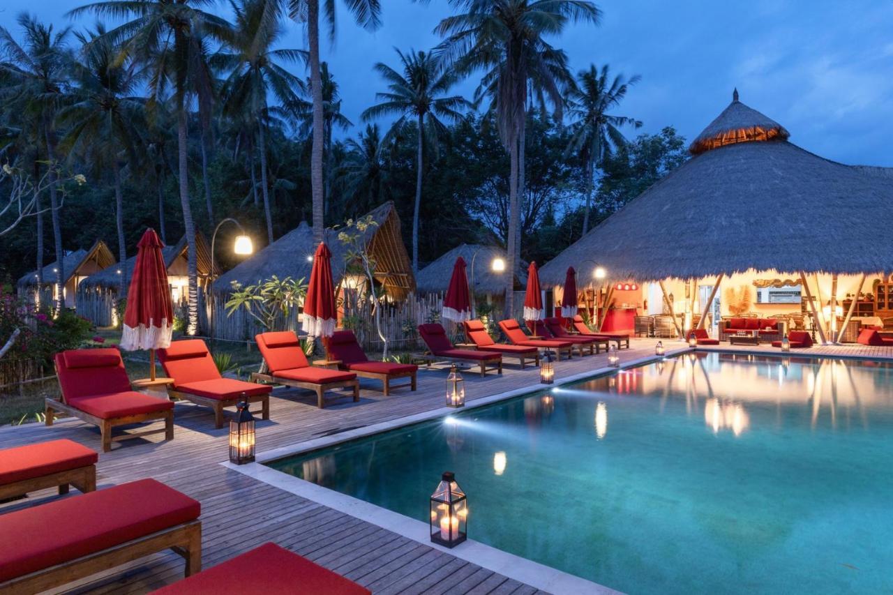 Amahelia Luxury Resort & Restaurant - 길리 아사한 외부 사진