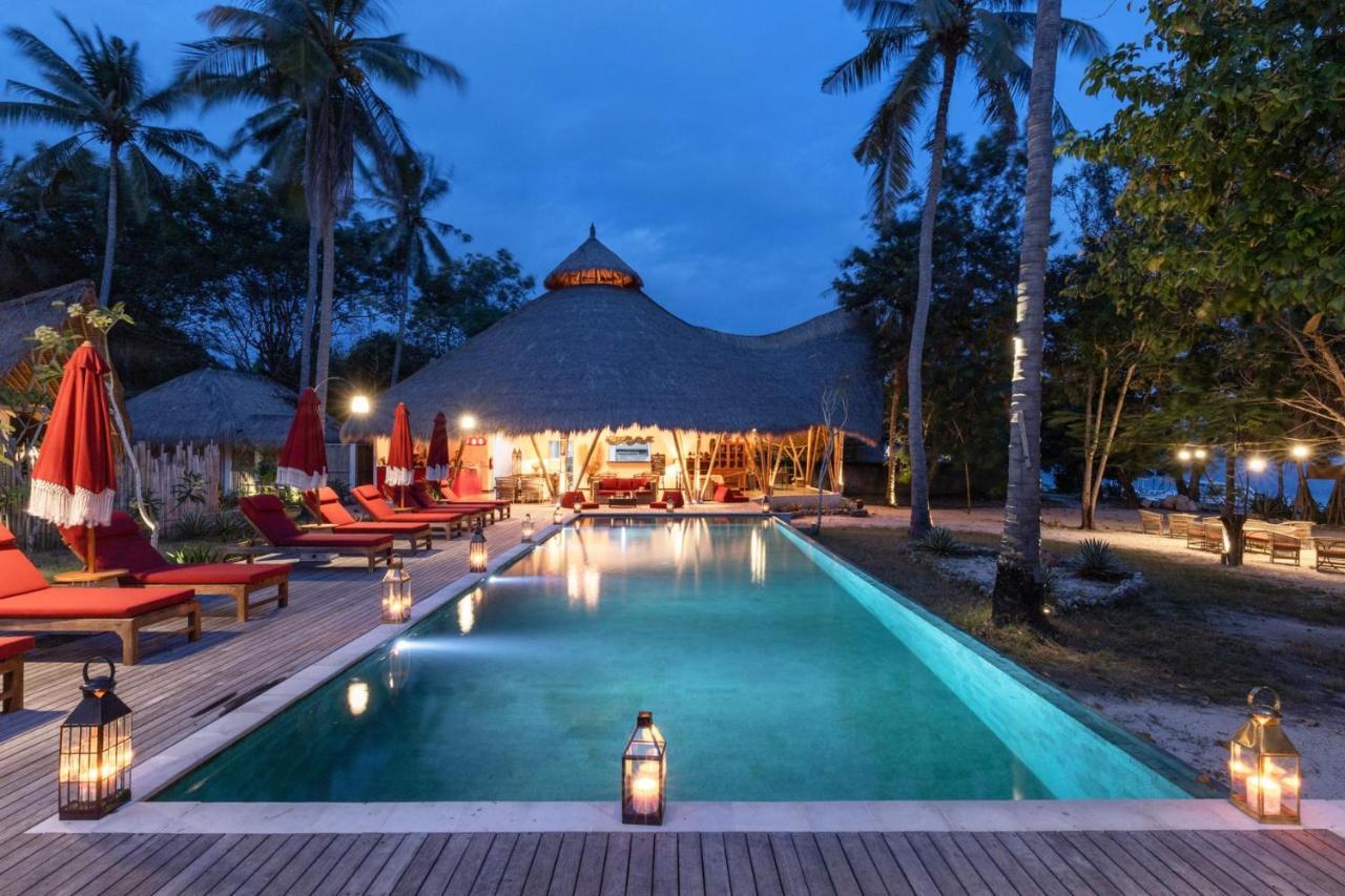 Amahelia Luxury Resort & Restaurant - 길리 아사한 외부 사진