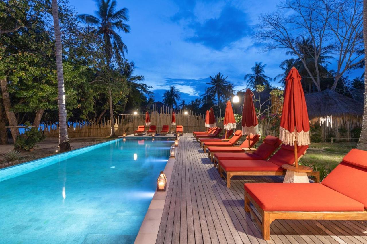 Amahelia Luxury Resort & Restaurant - 길리 아사한 외부 사진